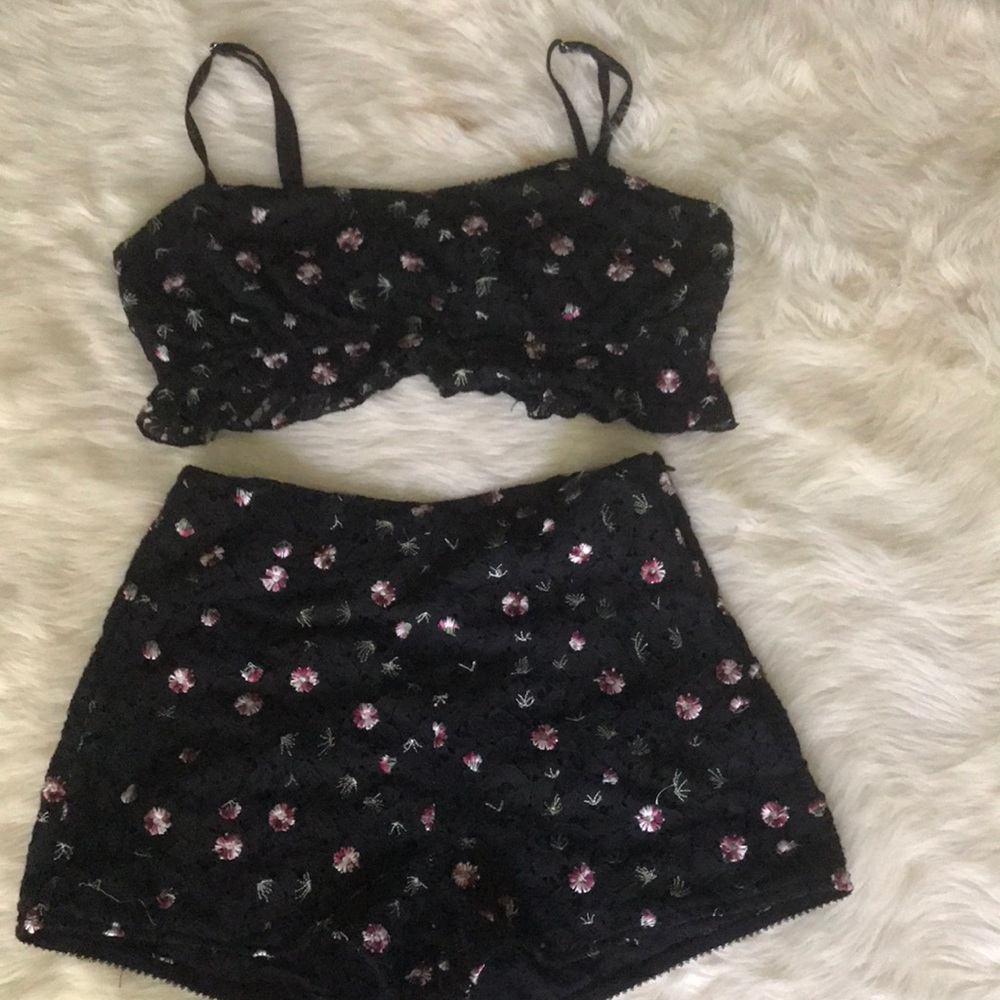 Kendall & Kylie top and shorts set